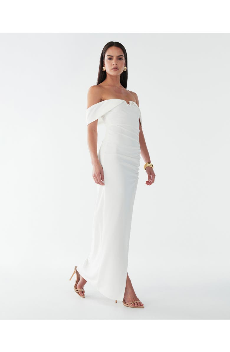 BWLDR Serena Maxi Dress, Alternate, color, White