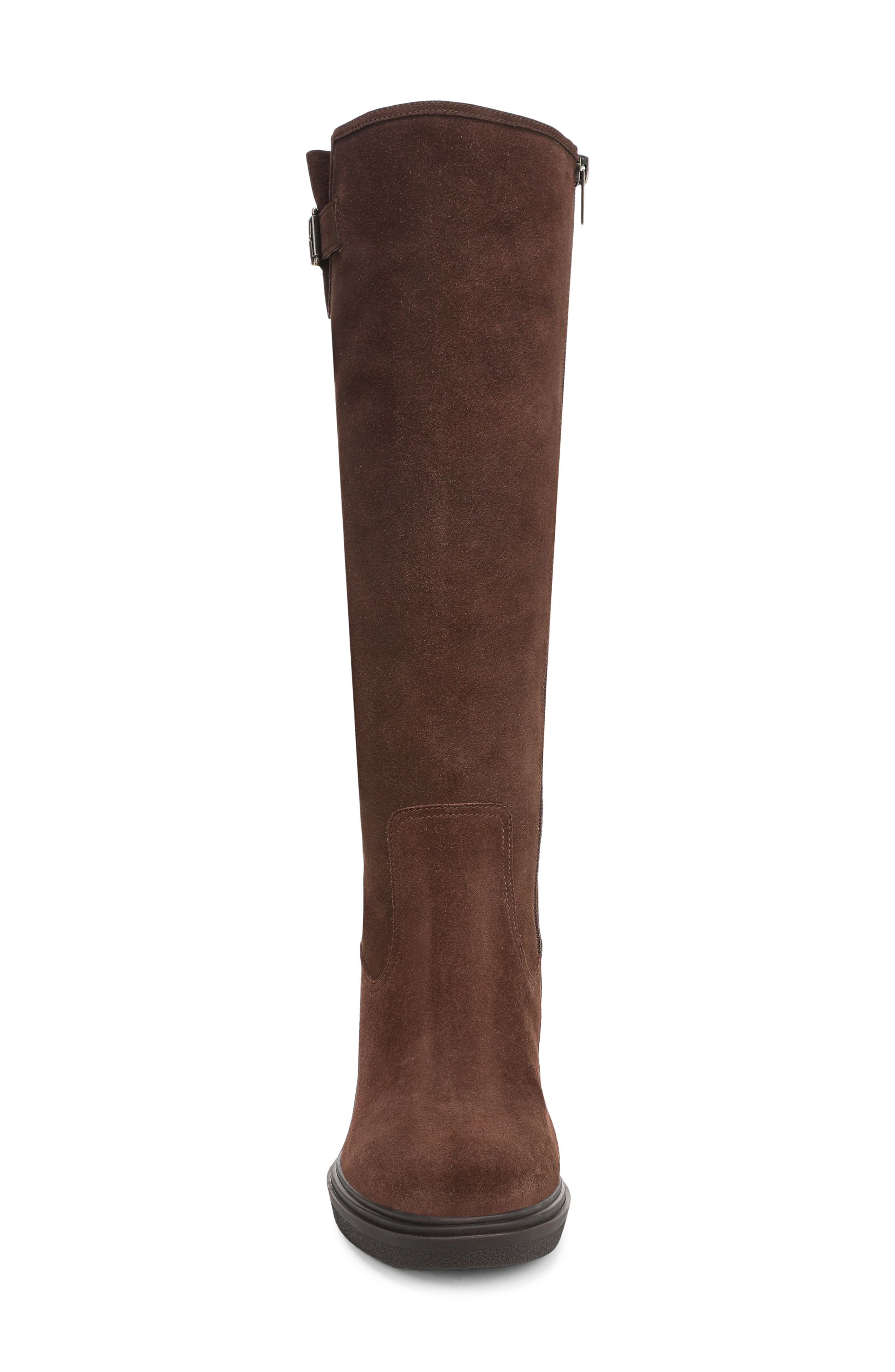 Vionic Sonora Knee High Boot, Alternate, color, Coffee