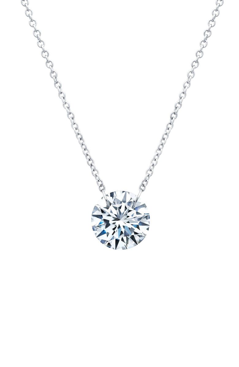 Lafonn In Motion Frameless Pendant Necklace, Main, color,