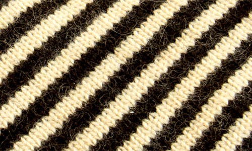 Portolano Stripe Fingerless Gloves In Multi
