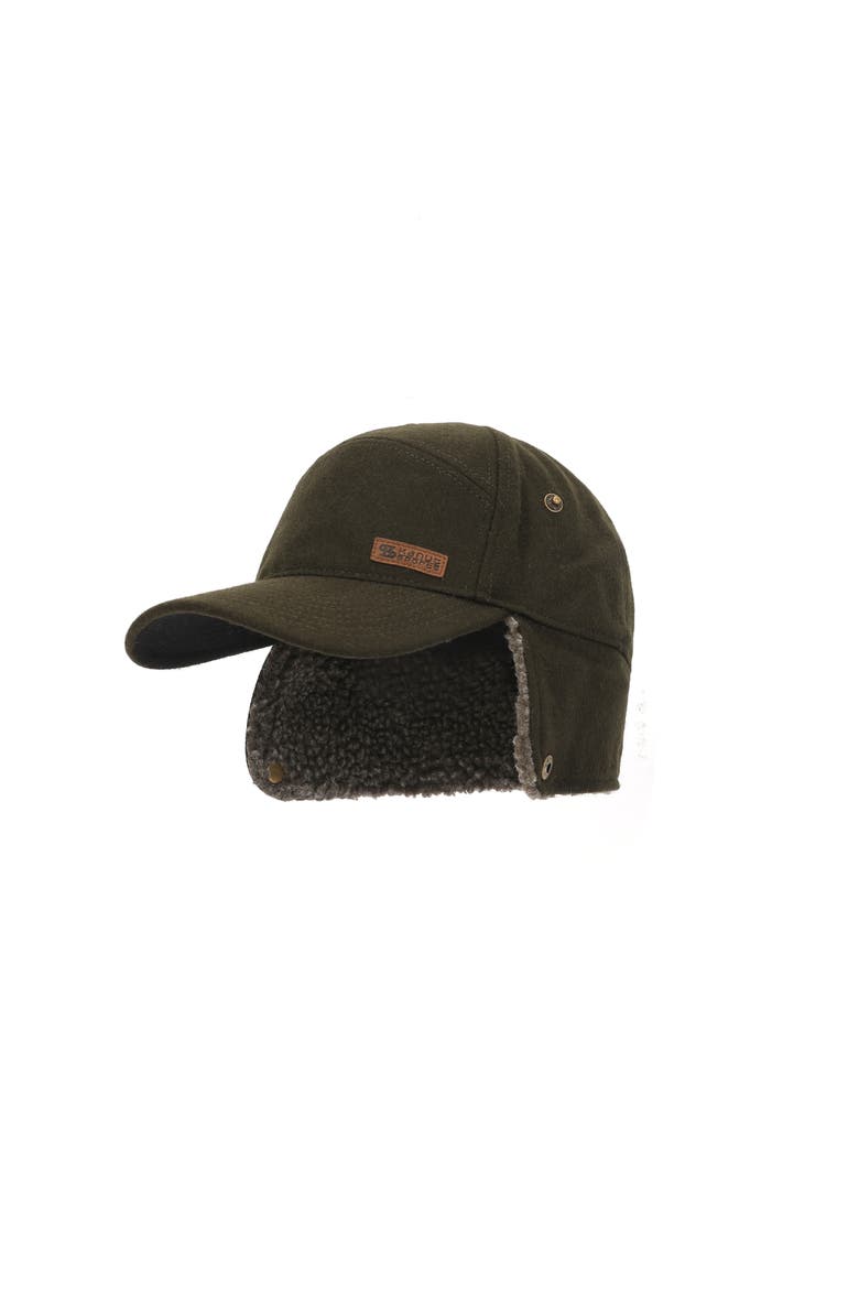 York Men's Berber Earflap Cap, Alternate, color, Olive