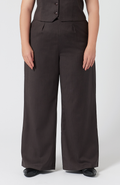 Aam The Label The Wool Wide Leg Pant For Full Hips And Thighs