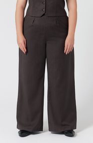 Aam The Label The Wool Wide Leg Pant For Full Hips And Thighs
