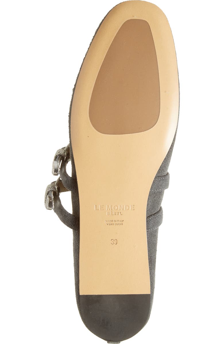 Le Monde Beryl Claudia Ballet Flat, Alternate, color, Anthracite
