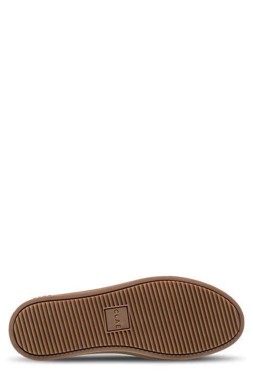 Clae Bradley Low Top Sneaker In Offwhite Basil Dark Gum