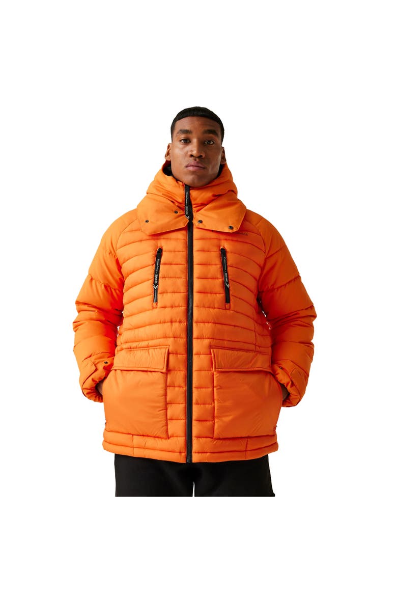 Christian Lacroix Congenies Short Padded Jacket, Alternate, color, Carrot