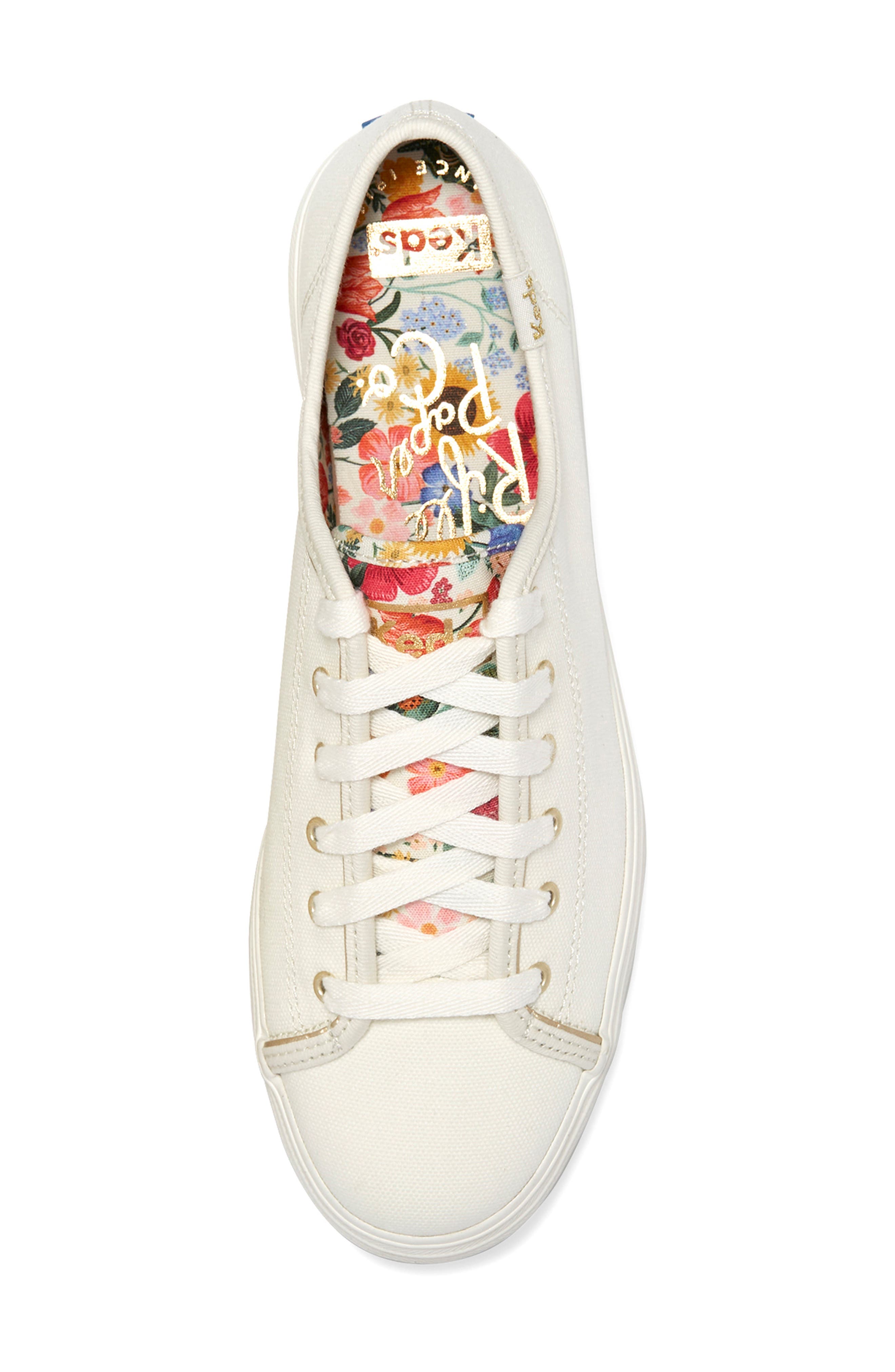 Keds<sup>®</sup> x Rifle Paper Co. Triple Kick Platform Sneaker, Alternate, color, 