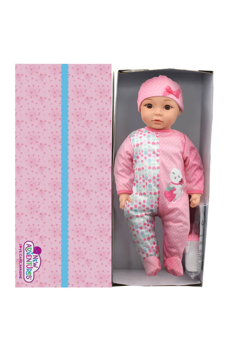 Little Darlings 19" Cuddle Baby Pink Kitty, Alternate, color, Multicolored