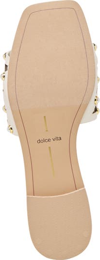 Berrit Studded Slide Sandal