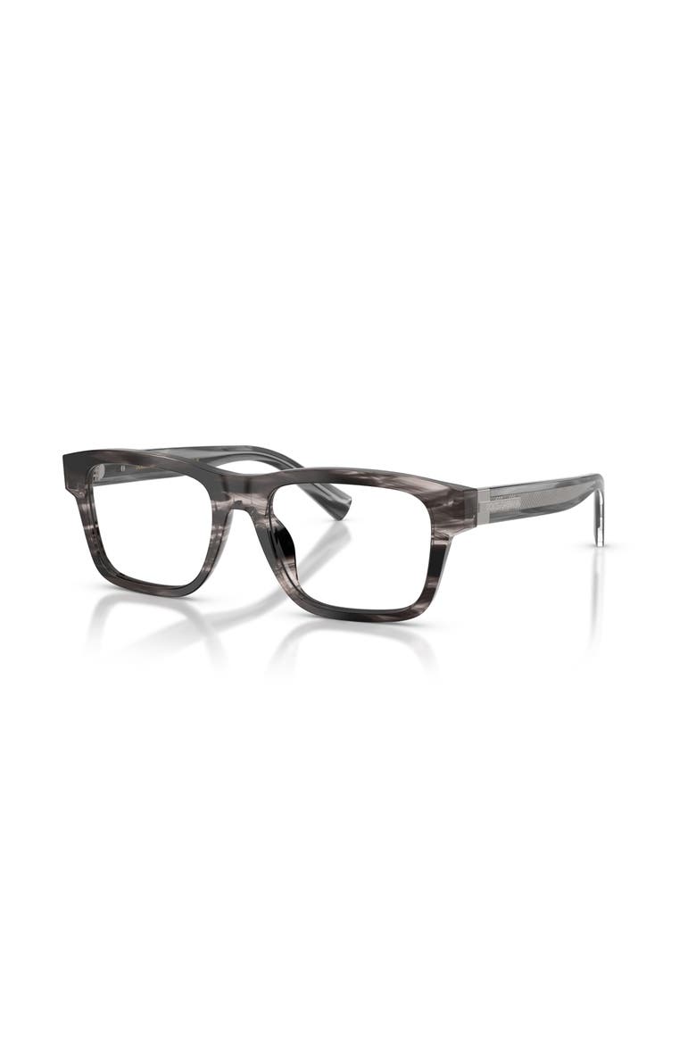 51mm Rectangle optical glasses, Main, color, Grey