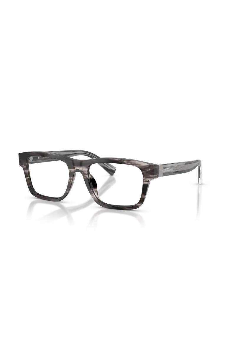 Dolce&Gabbana 53mm Rectangle optical glasses, Main, color, Grey