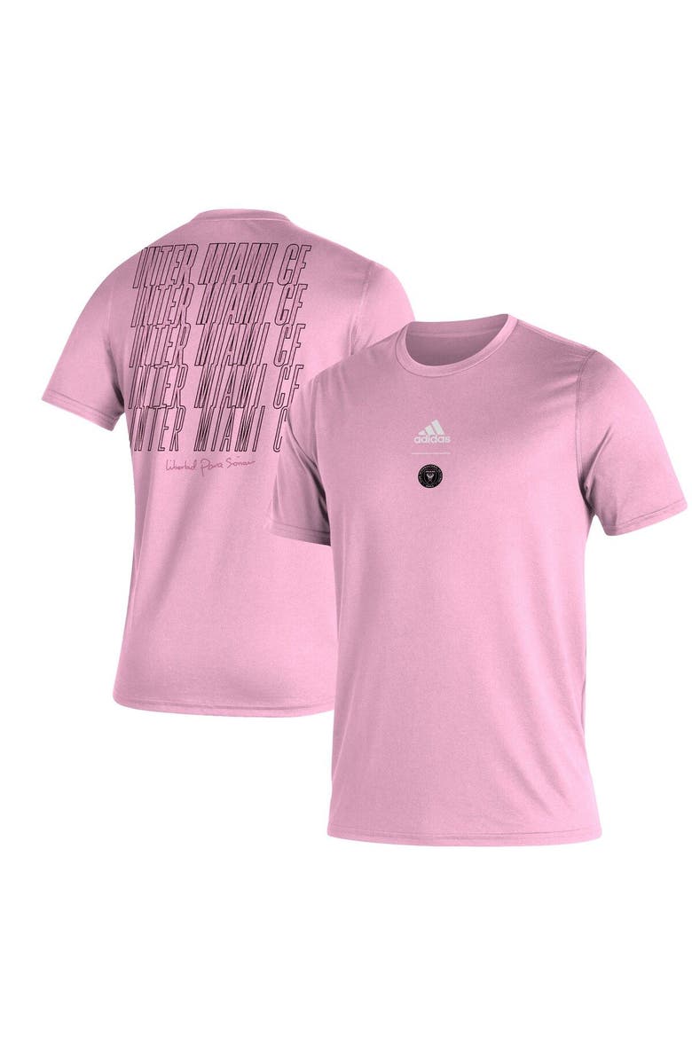 adidas Men's Inter Miami CF Pink adidas Creator Club T-Shirt, Alternate, color,