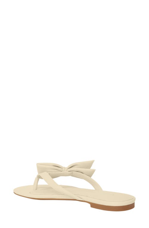 Katy Perry The Halie Bow Flip Flop In Chalk