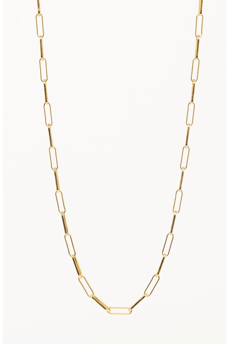 Layla Link Chain Necklace, Main, color, Gold