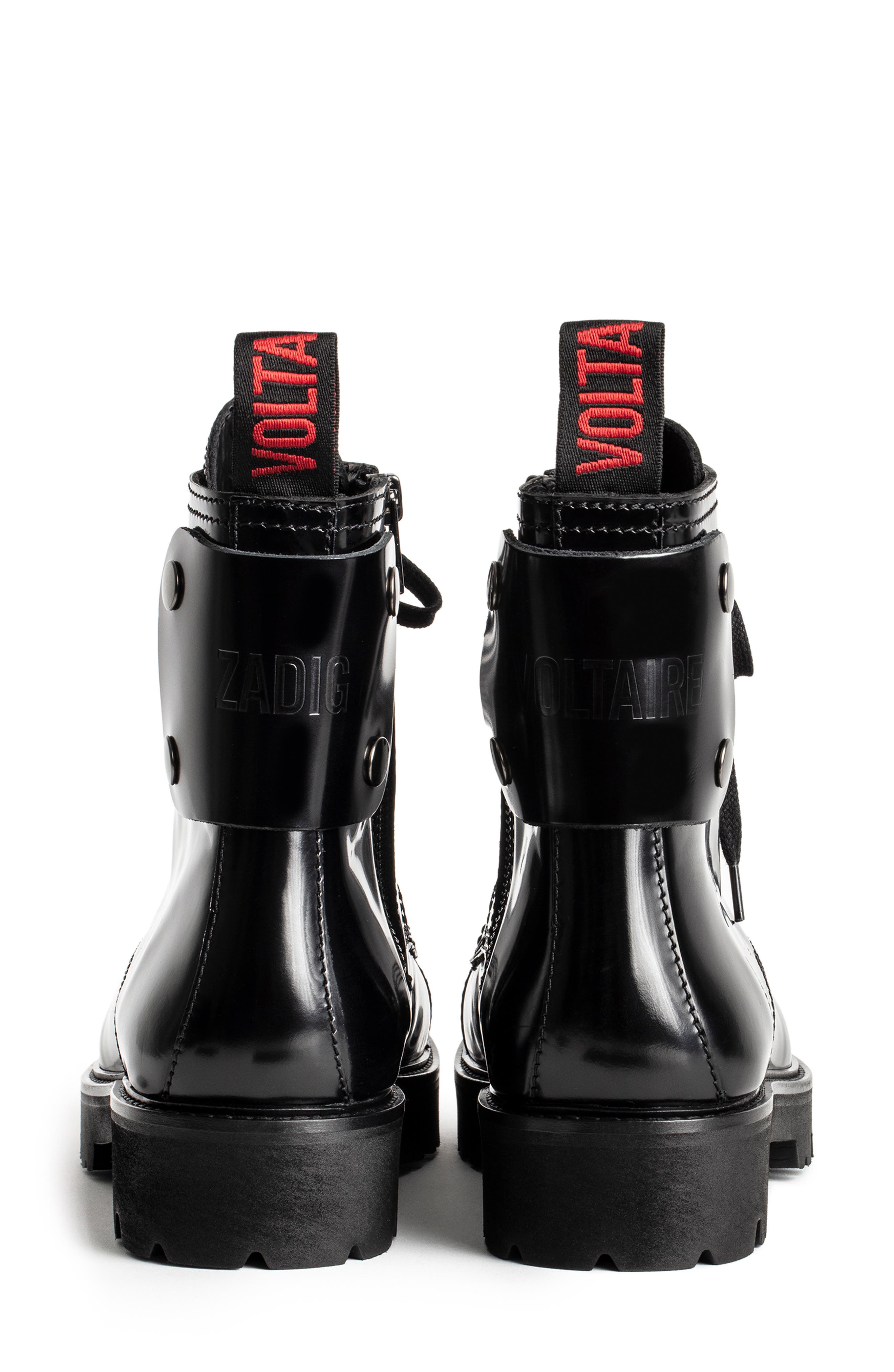 Zadig & Voltaire Morrison Combat Boot, Alternate, color, 