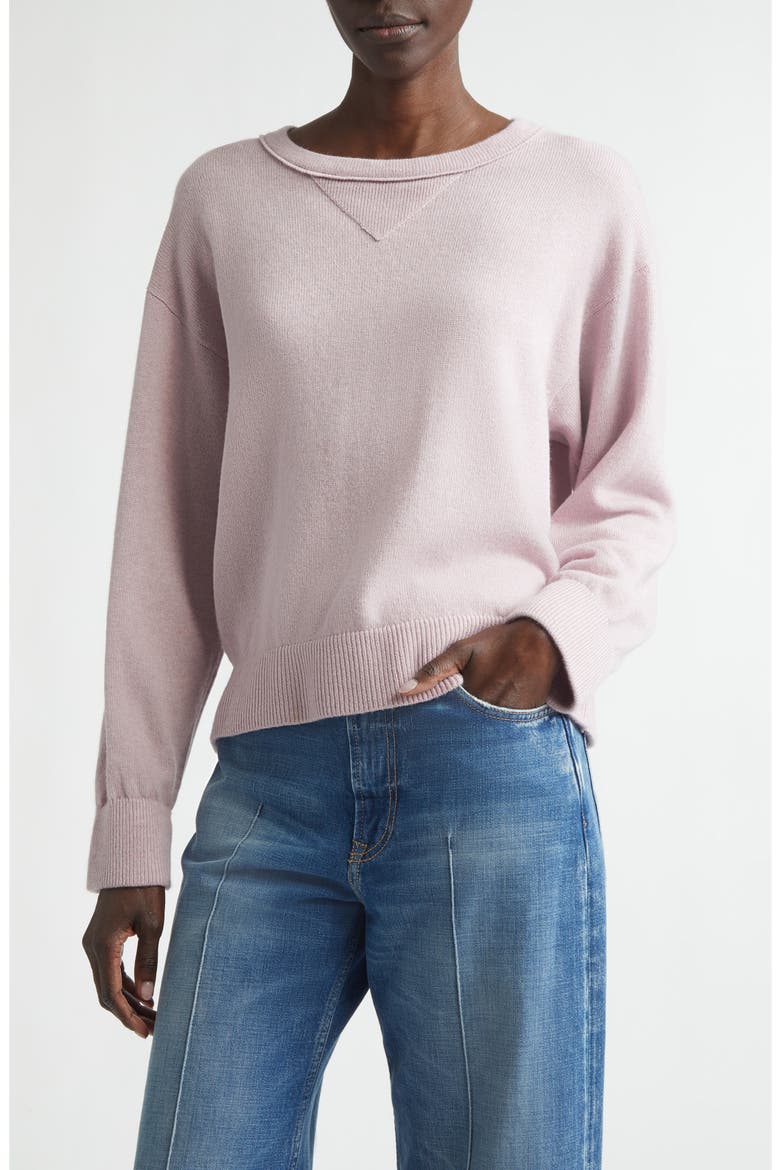 Stella Cashmere Sweater, Main, color, LUNAN PINK