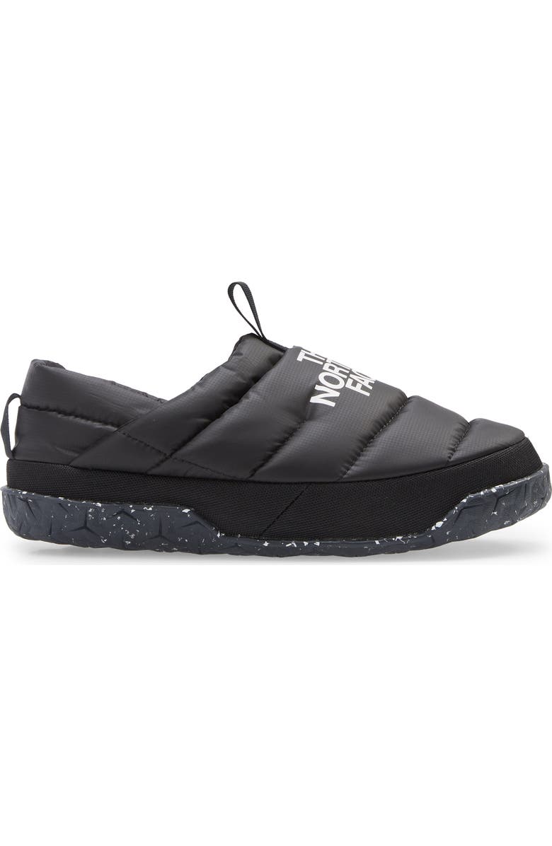 The North Face Nuptse Down Slipper, Alternate, color, Tnf Black/Tnf White