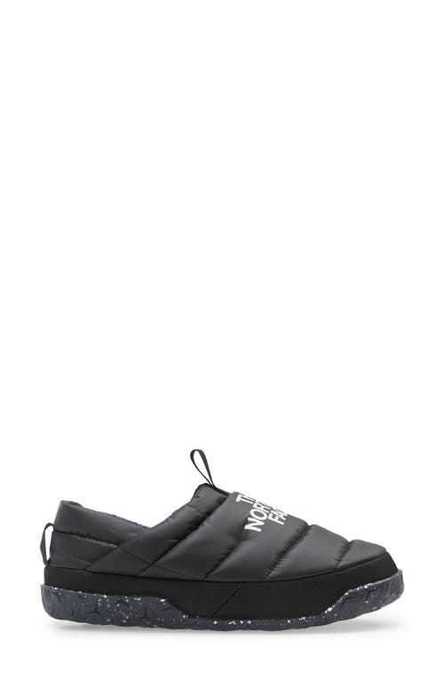 The North Face Inc Nuptse Mule Slippers In Tnf Black/tnf White