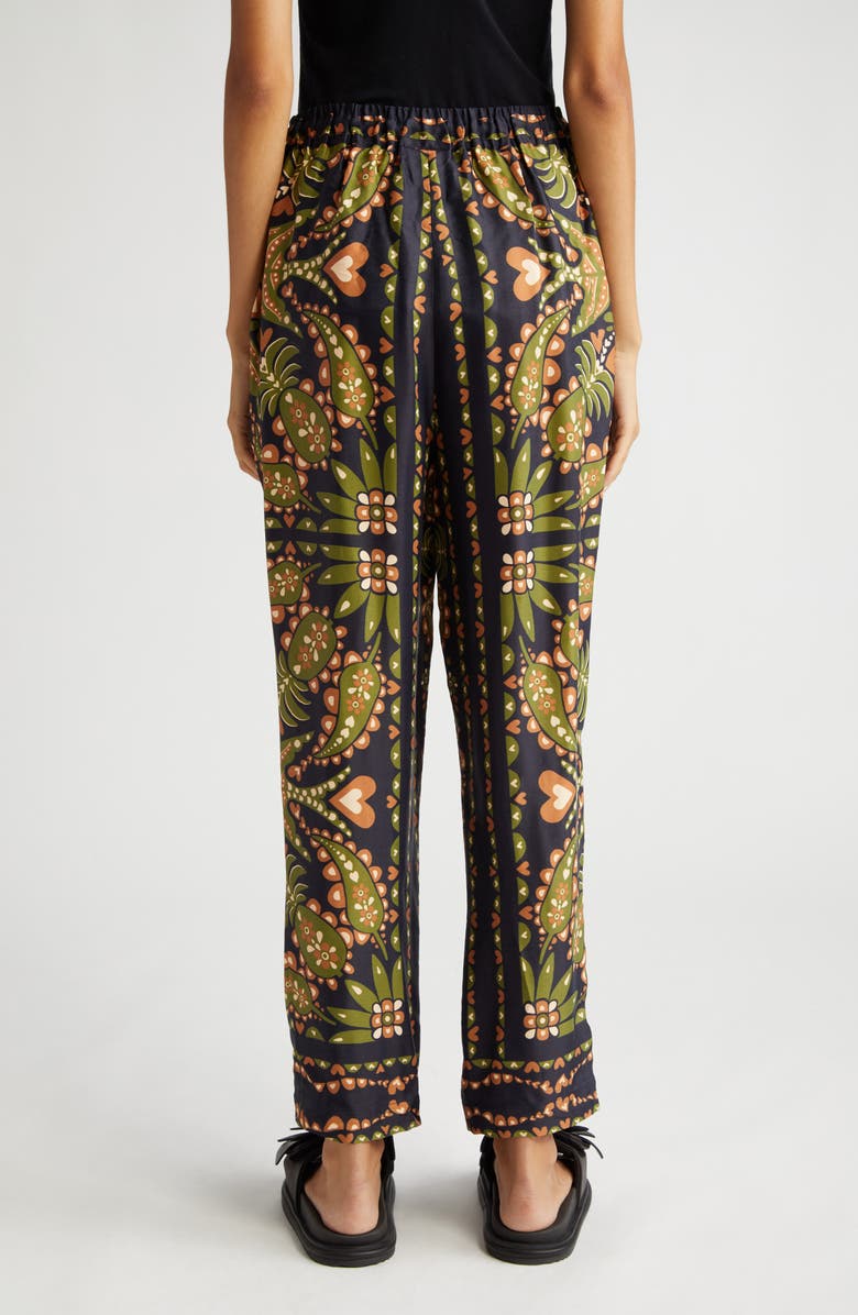 FARM Rio Martina Scarf Print Pants, Alternate, color, 