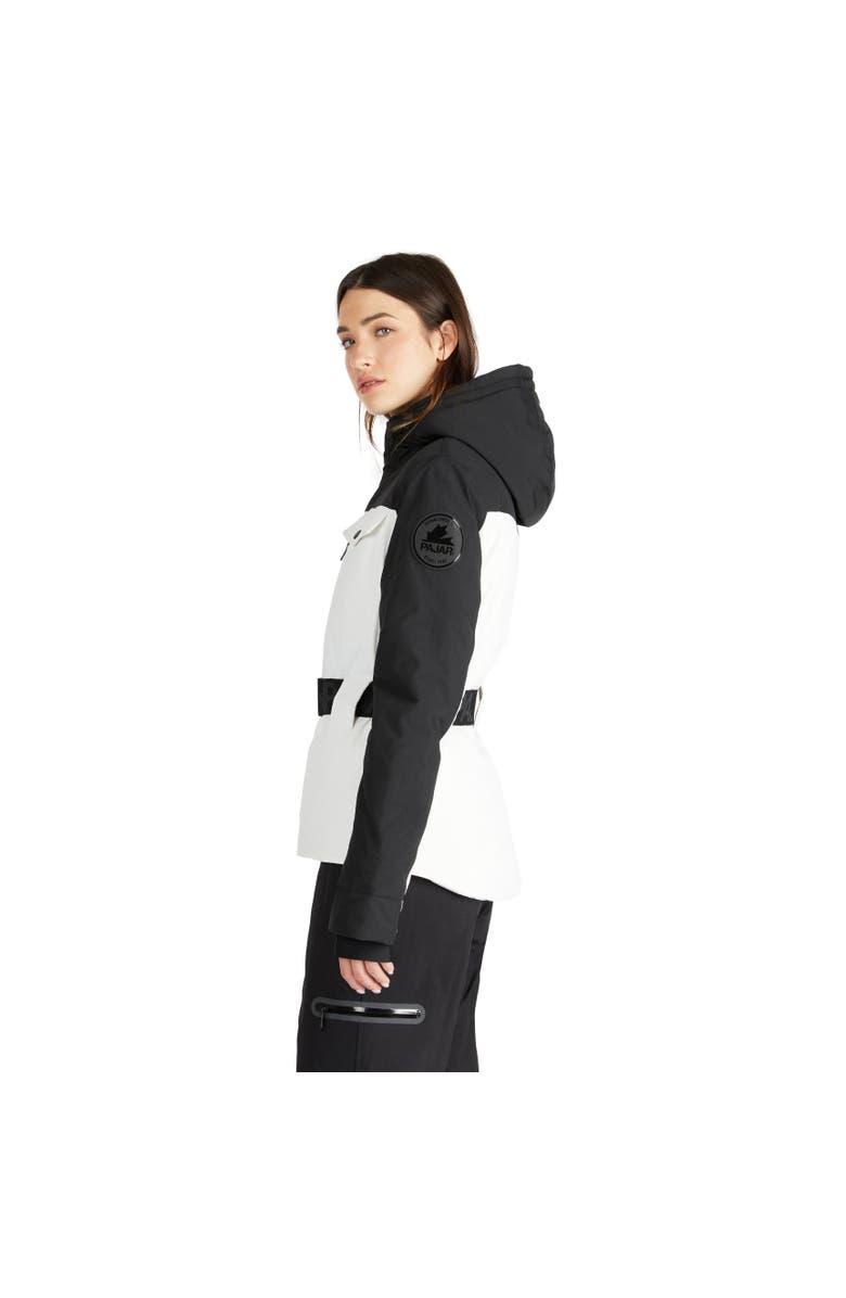 Pajar Gabbi Belted Ski Jacket with Fixed Hood, Alternate, color,
