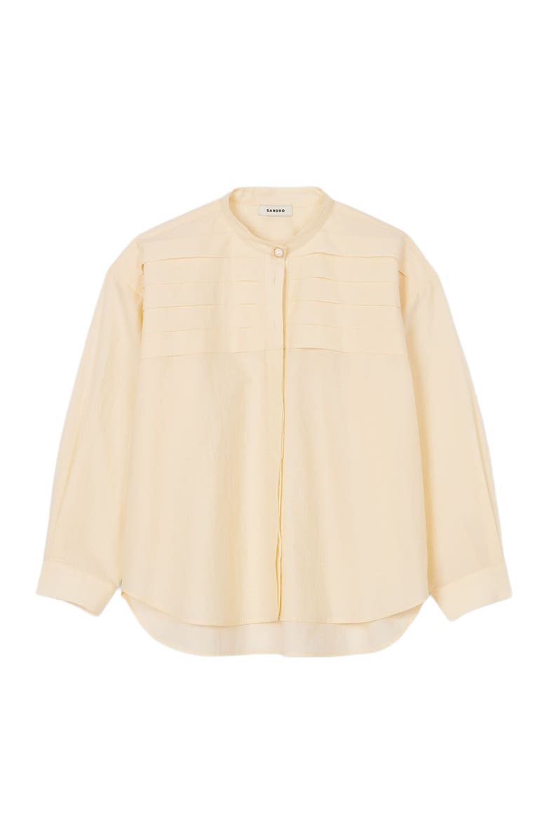 SANDRO Jewellery detail shirt, Alternate, color, 