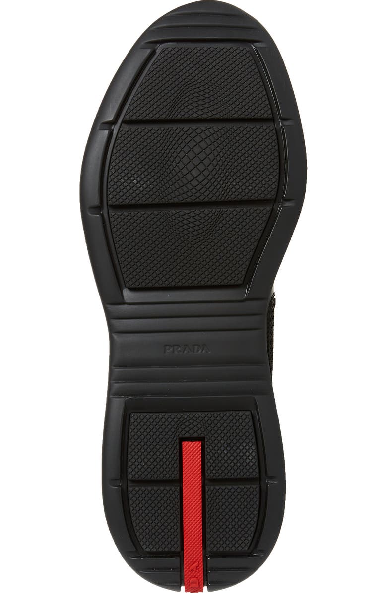 Prada America's Cup Bike High Top Sneaker, Alternate, color,