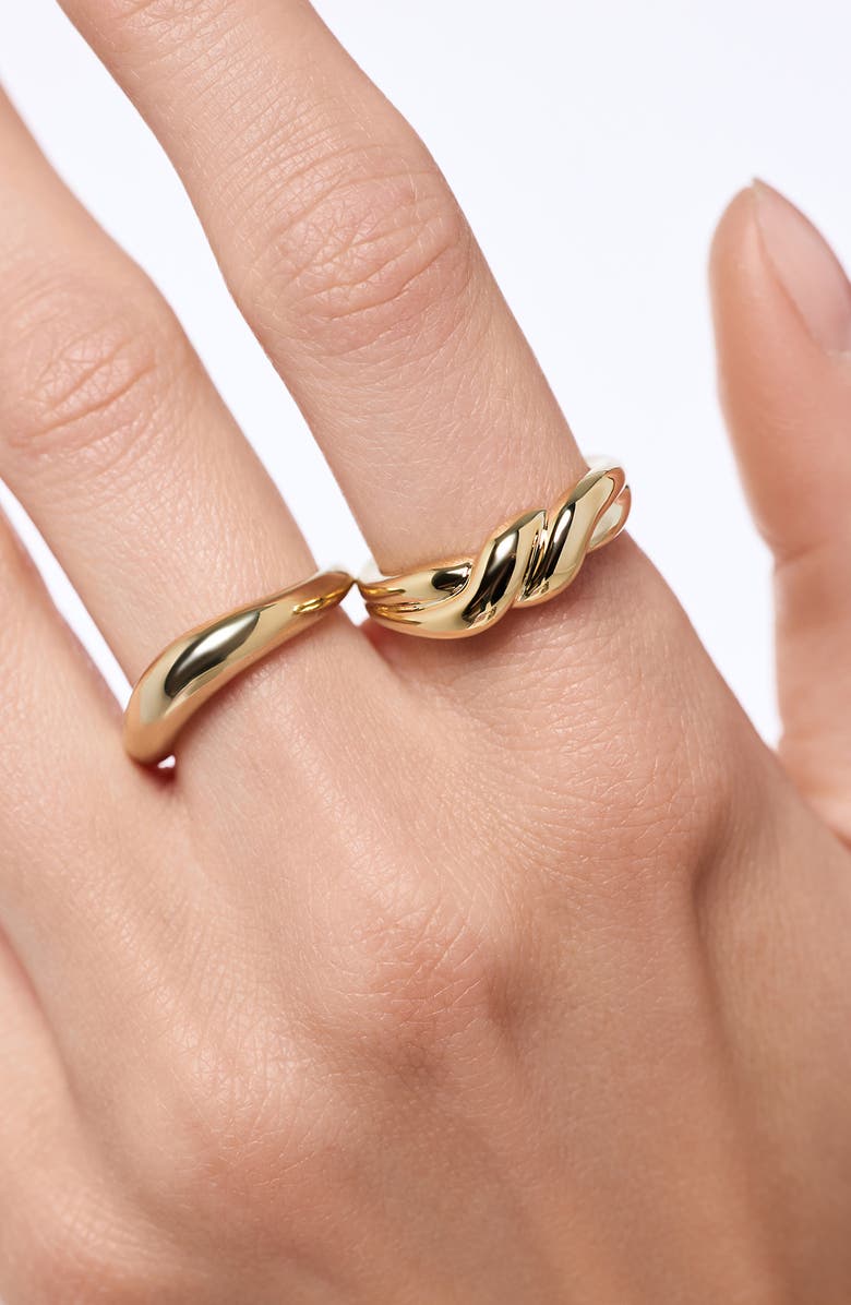 Ana Luisa Violet Band, Alternate, color, Gold