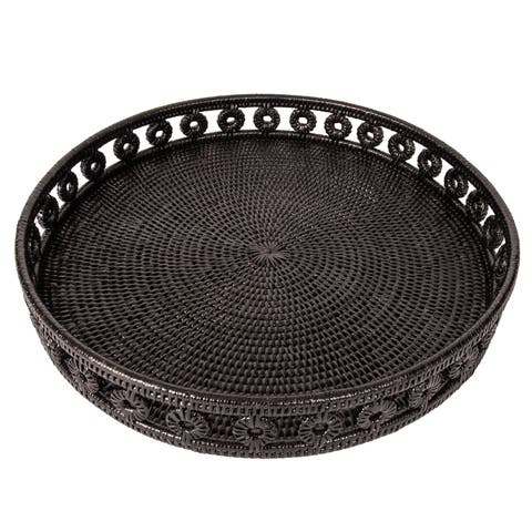 Artifacts Rattan Inna Design Round Tray