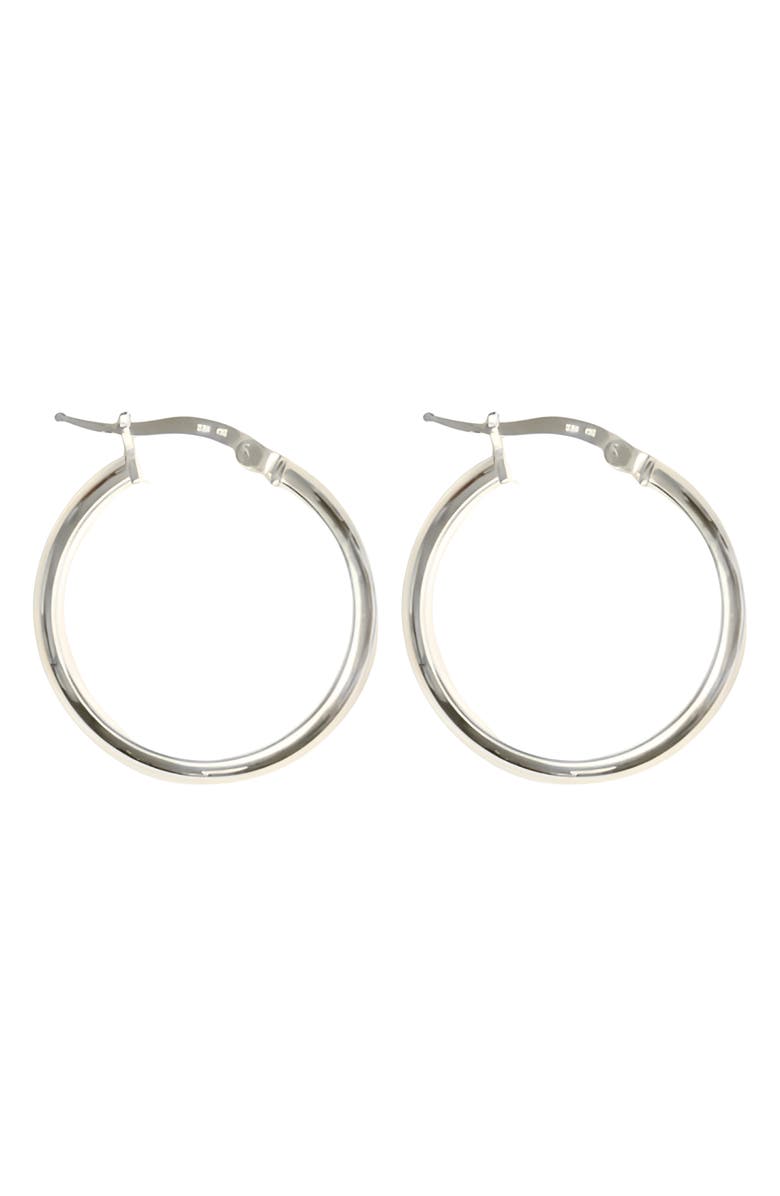 ARGENTO VIVO Tubular Hoop Earrings, Main, color, 