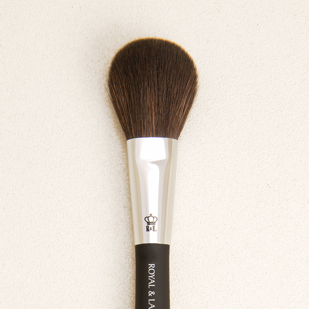Omnia Brush Pro Rounded Powder Makeup Brush In Black