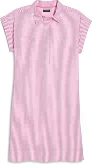 vineyard vines Margo Stripe Stretch Cotton Poplin Shirtdress