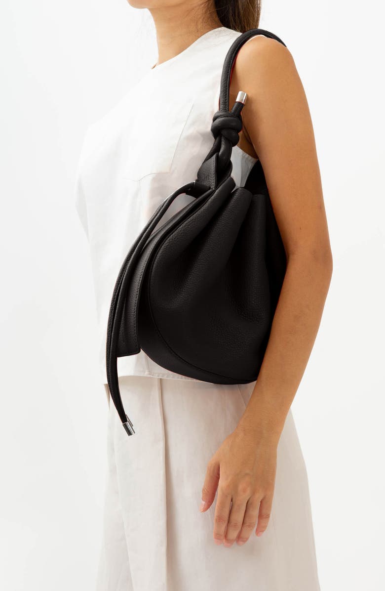 behno Medium Ina Pebble Leather Shoulder Bag, Alternate, color,