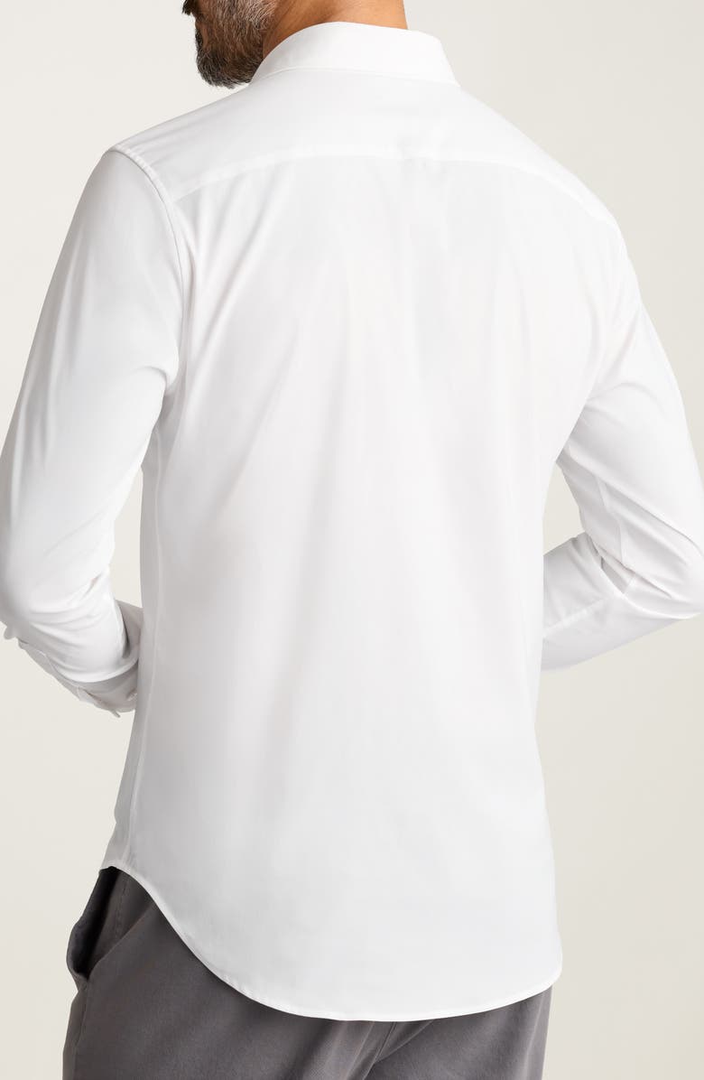 Bonobos Tech Slim Fit Solid Button-Up Shirt, Alternate, color,