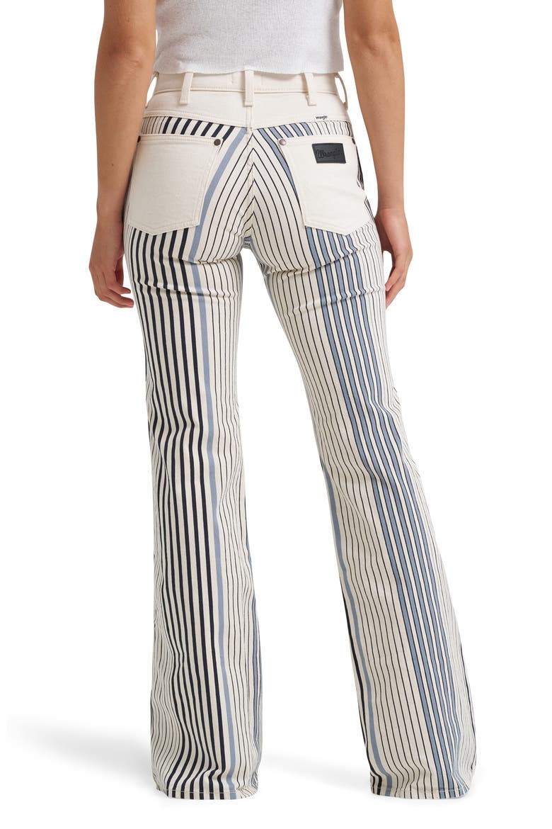 Western Wide Leg Jeans, Alternate, color, MULTI BLUE STRIPE
