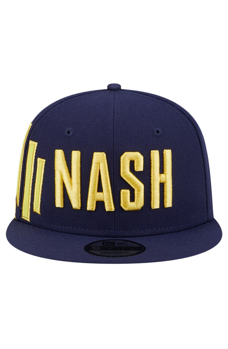 New Era Men's New Era Navy Nashville SC Jumbo 9FIFTY Snapback Hat, Alternate, color, Navy