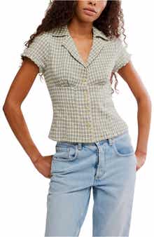 Camp Crush Button-Up Top