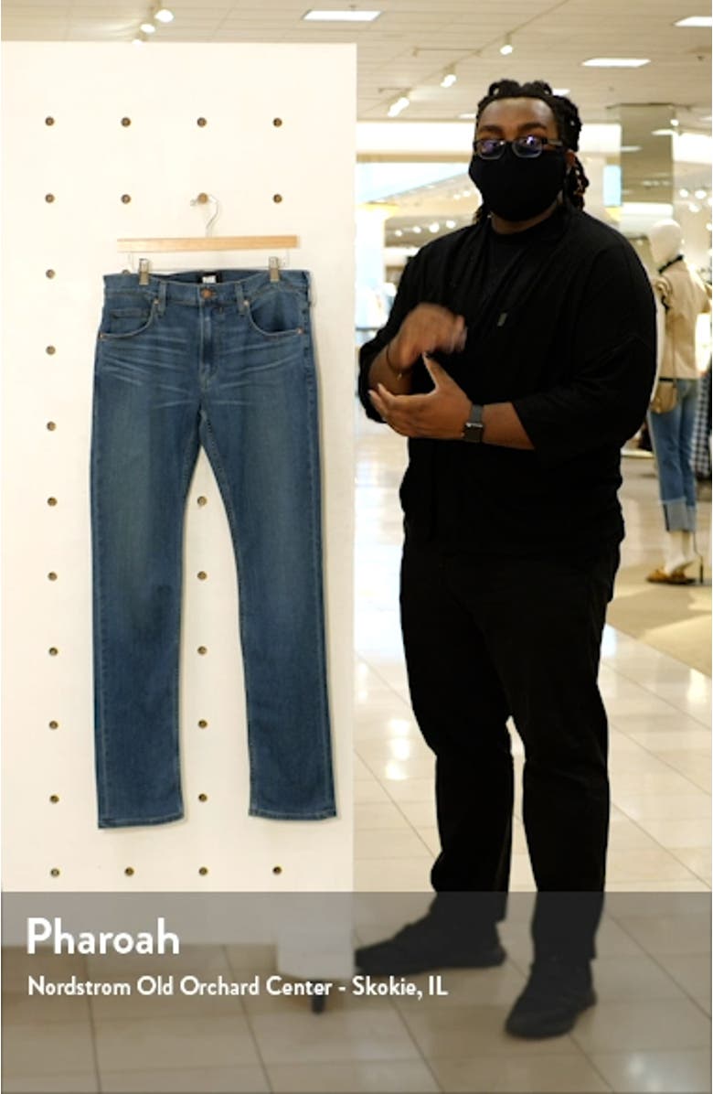 Transcend Federal Slim Straight Leg Jeans, sales video thumbnail