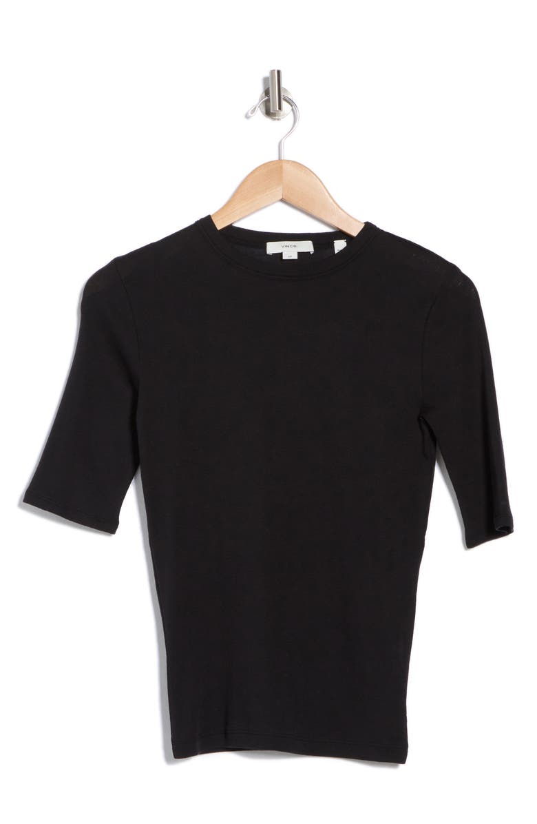 Vince Elbow Sleeve Crew Tee, Alternate, color,