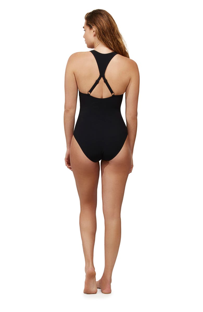 Free Sport by Gottex Bondi Beach Scoop Neck One Piece, Alternate, color,