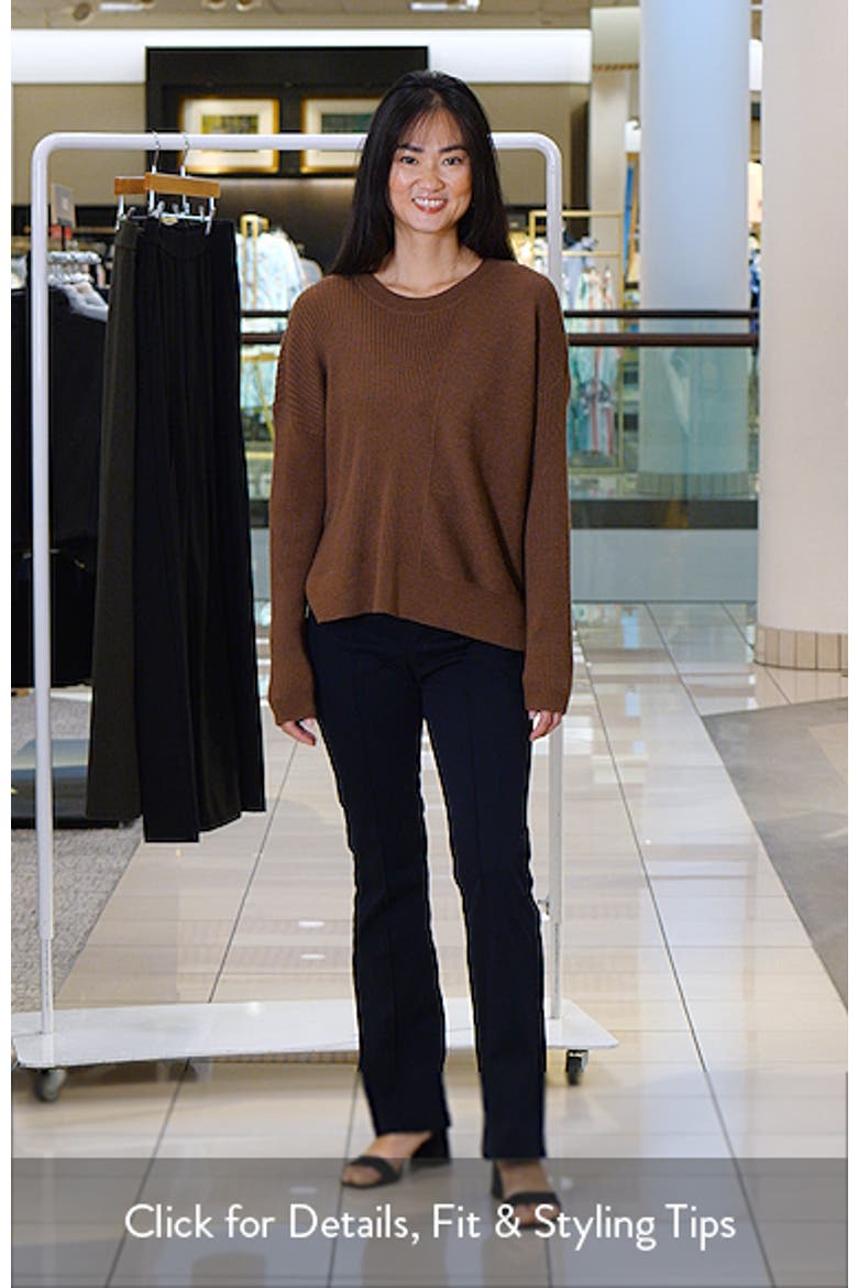 Merino Wool Crewneck Sweater video