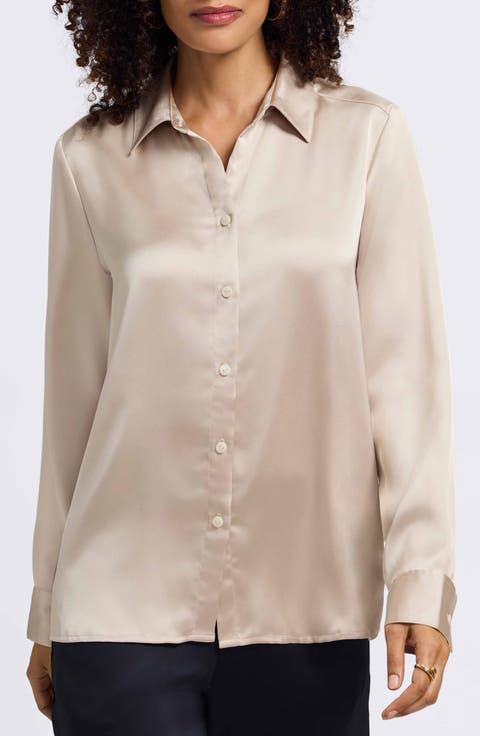 Bianca Satin Shirt