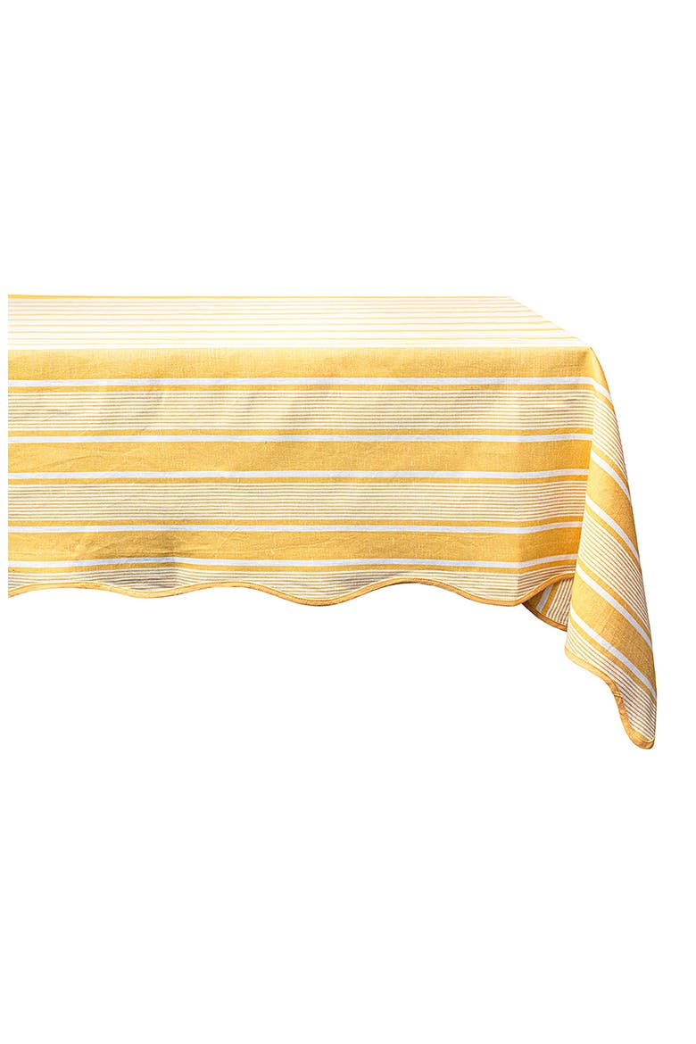 Cabana Tablecloth, Main, color, SUNSHINE
