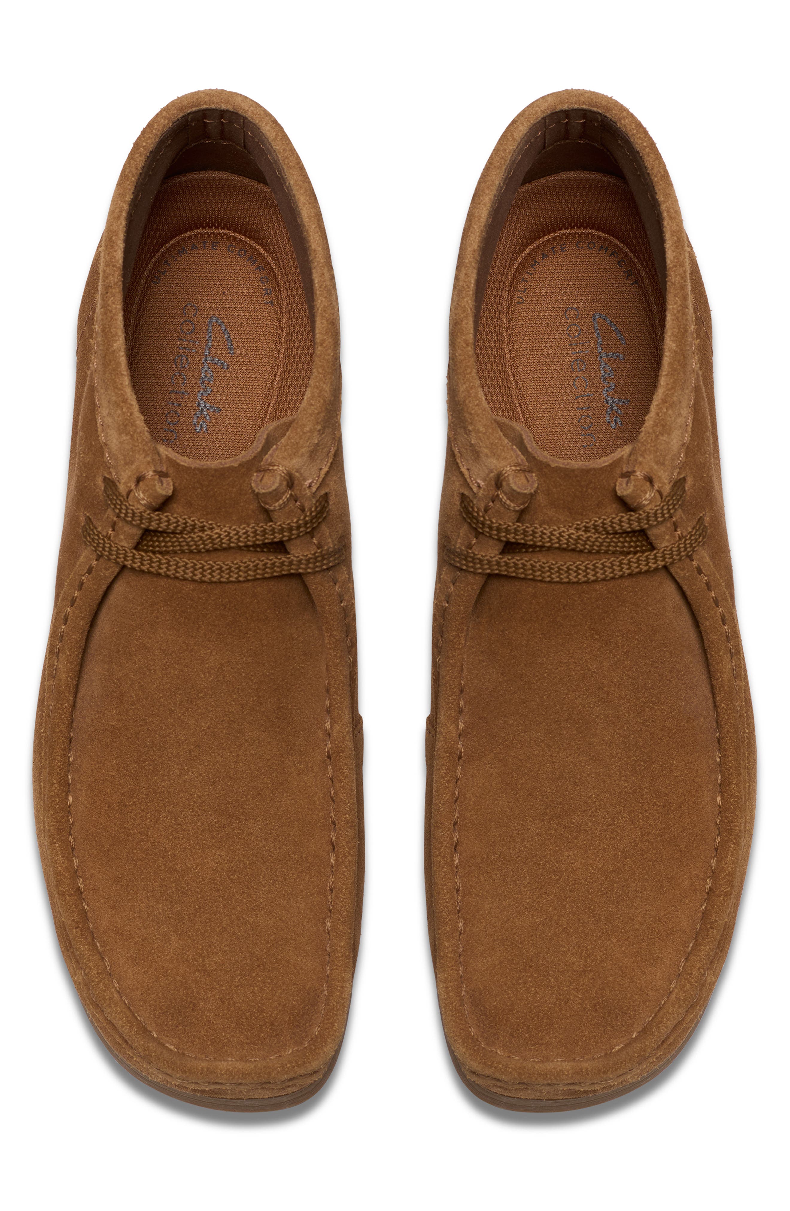 Clarks<sup>®</sup> Wallaston Chukka Boot, Alternate, color, Cola Suede