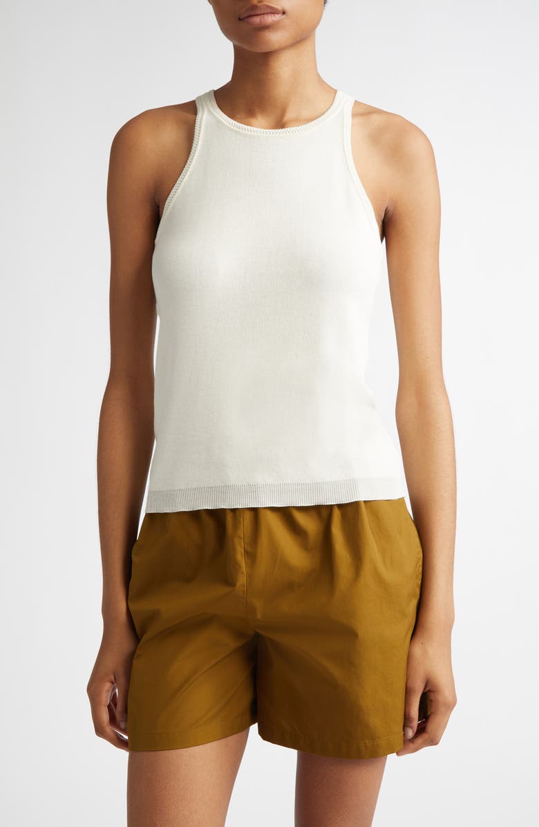 Max Mara Arnes Sweater Tank, Main, color, Ivory