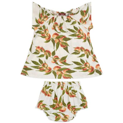 Organic Cotton Dress and Bloomer Set (Baby)