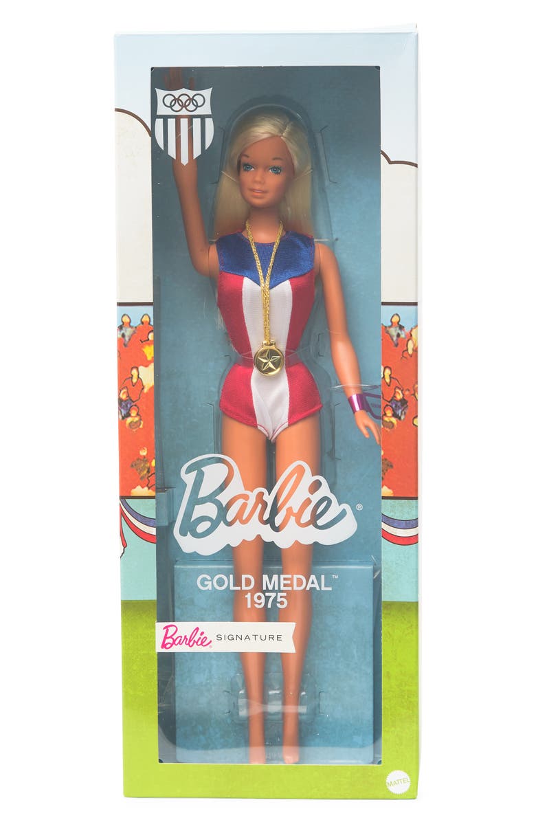 Mattel Barbie<sup>®</sup> Gold Medal Doll, Main, color,