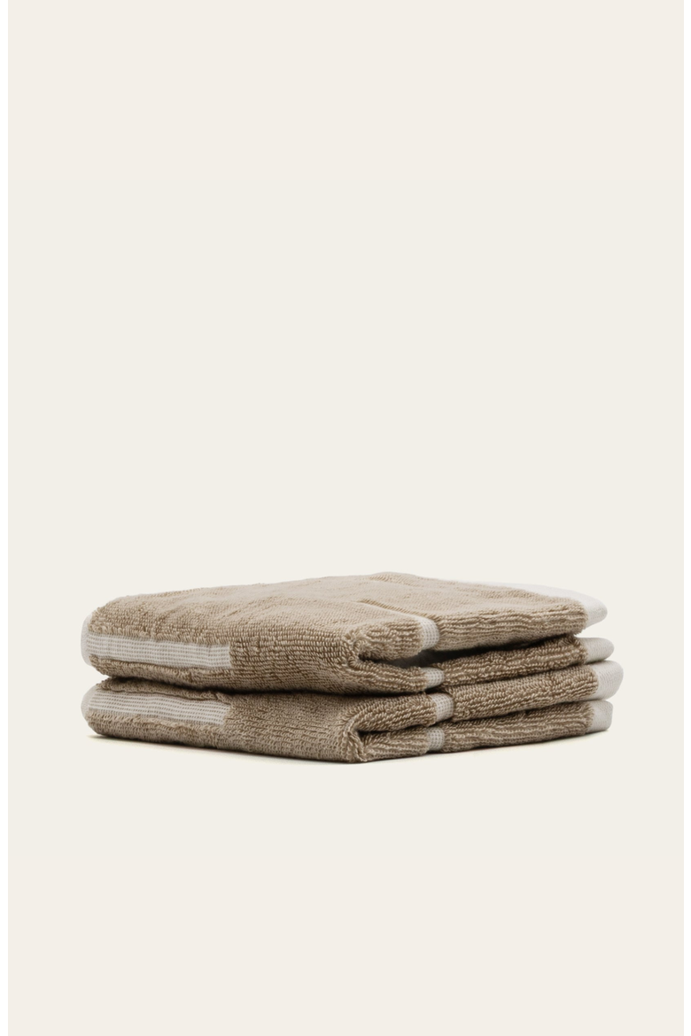 Sorrel Towels, Alternate, color, Tan & Ecru