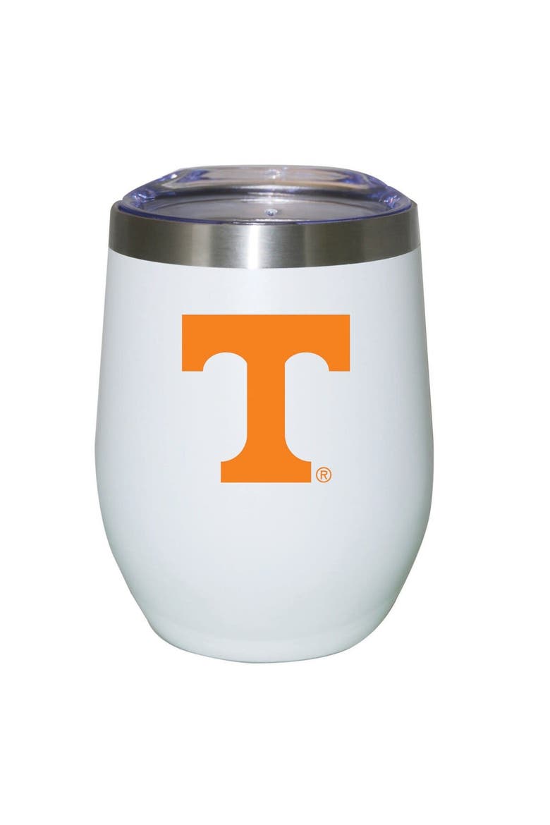 Tennessee Volunteers 12oz. Logo Stemless Tumbler, Main, color, White