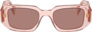 Prada 51mm Rectangular Sunglasses