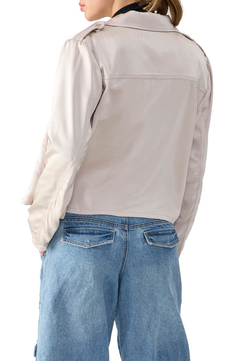 Sanctuary Rita Faux Leather Moto Jacket, Alternate, color, Toasted Ma